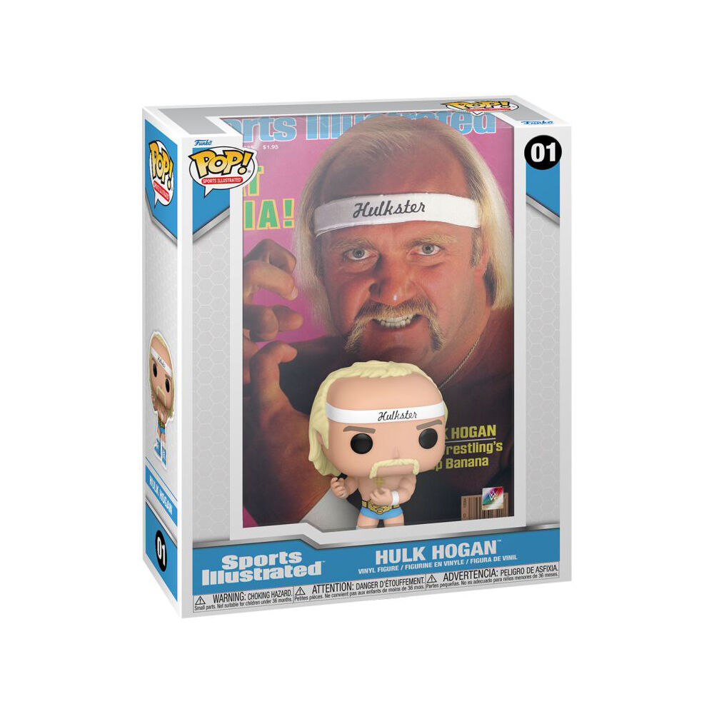 WWE Hulk Hogan Sports Illustrated Pop! Cover Figure Toy