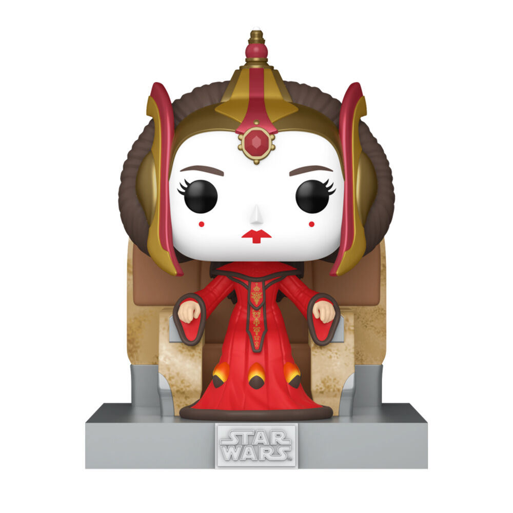 Star Wars: Phantom Menace 25th Anniv Queen Amidala on Throne Pop Figure Toy