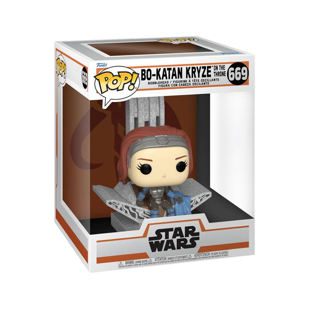 Star Wars Bo-Katan Throne Deluxe Pop! Vinyl Figure Toy