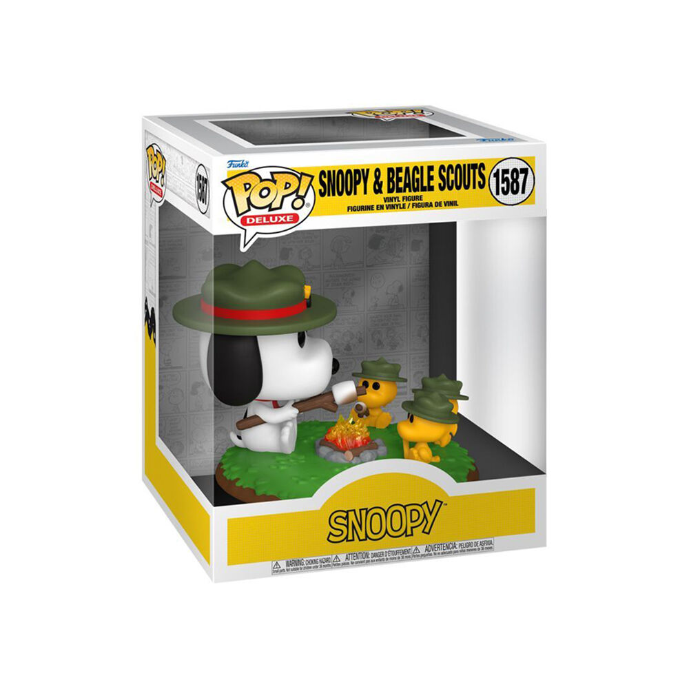 Peanuts Snoopy & Beagle Scouts Deluxe Pop! Action Figure Toy