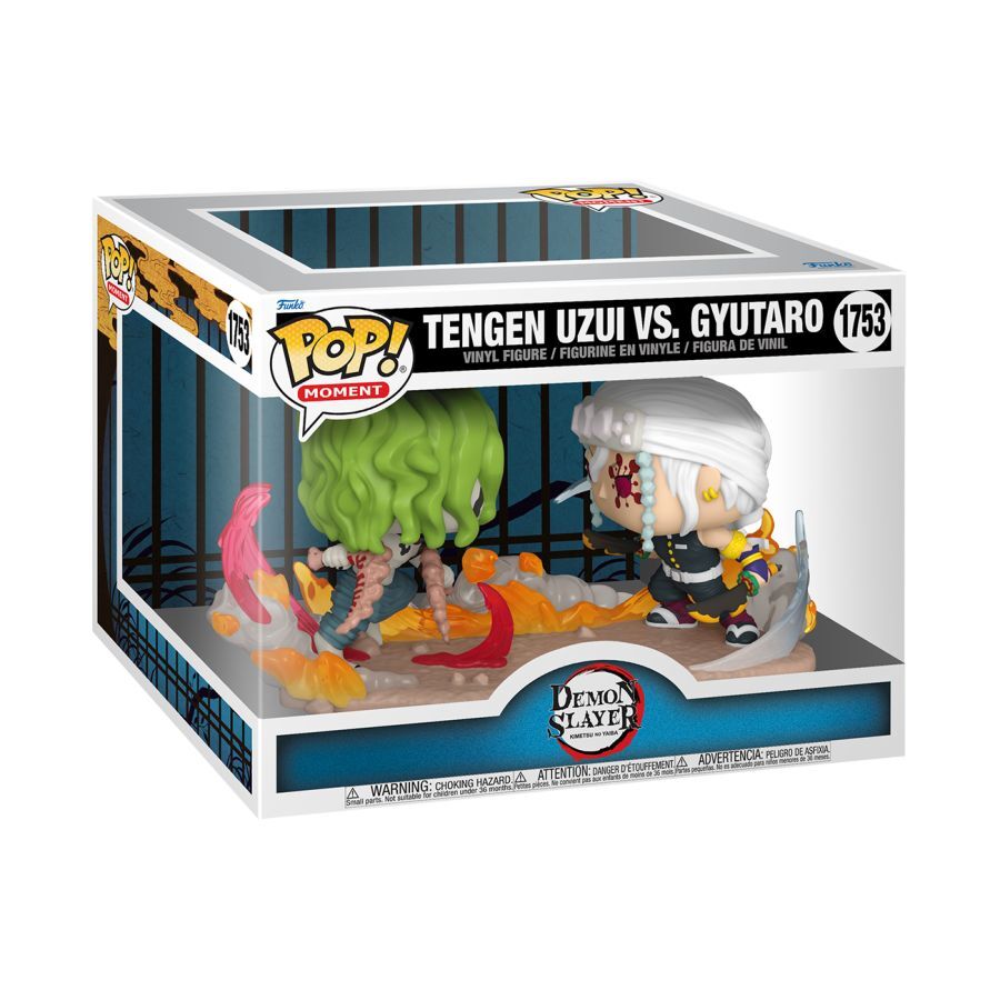 Funko Demon Slayer Tengen vs Gyutaro Pop Moment Kids Figure Toy