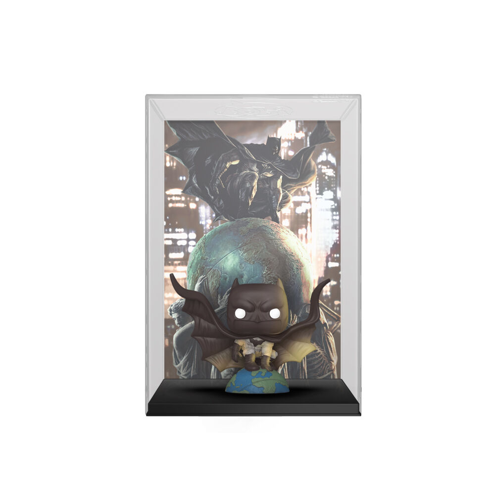 DC Comics Batman The World Pop! Comic Cover Vinyl Figure 17.78x27.31cm