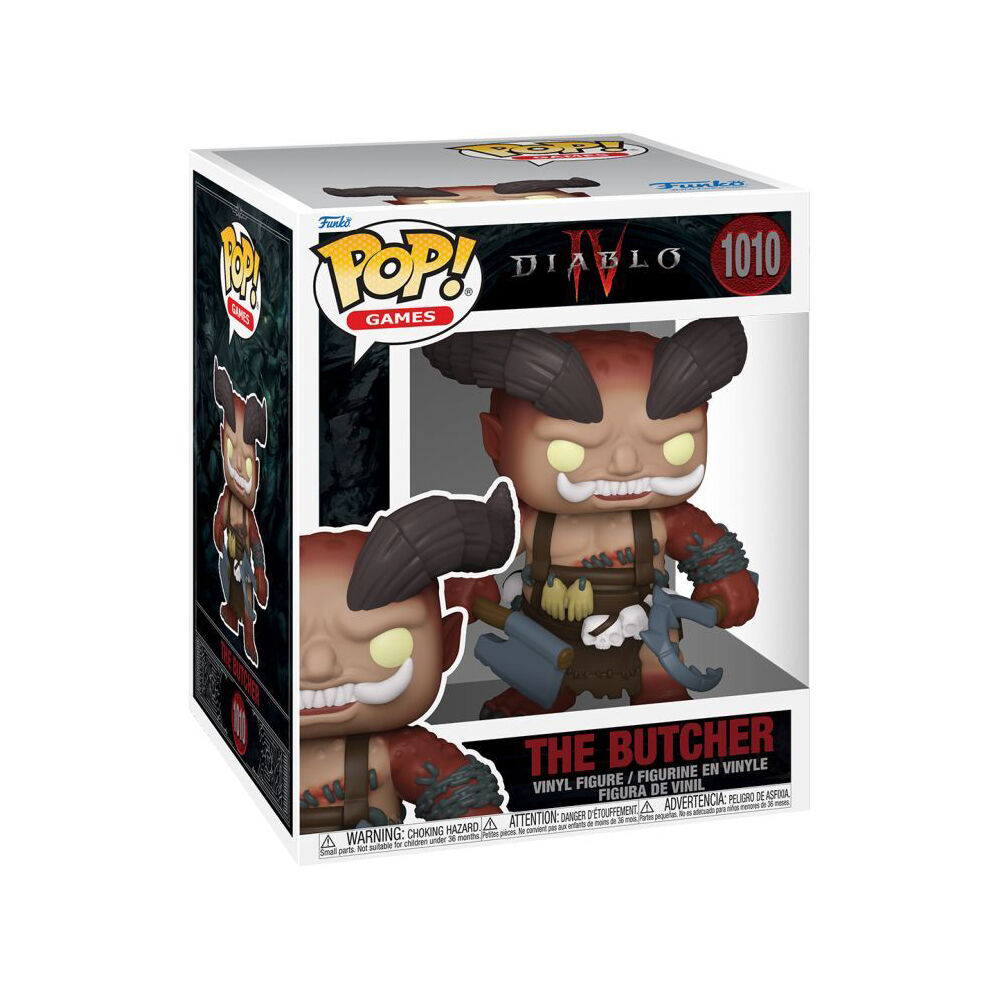 Diablo 4 The Butcher Pop Bobblehead Vinyl Figure 6in