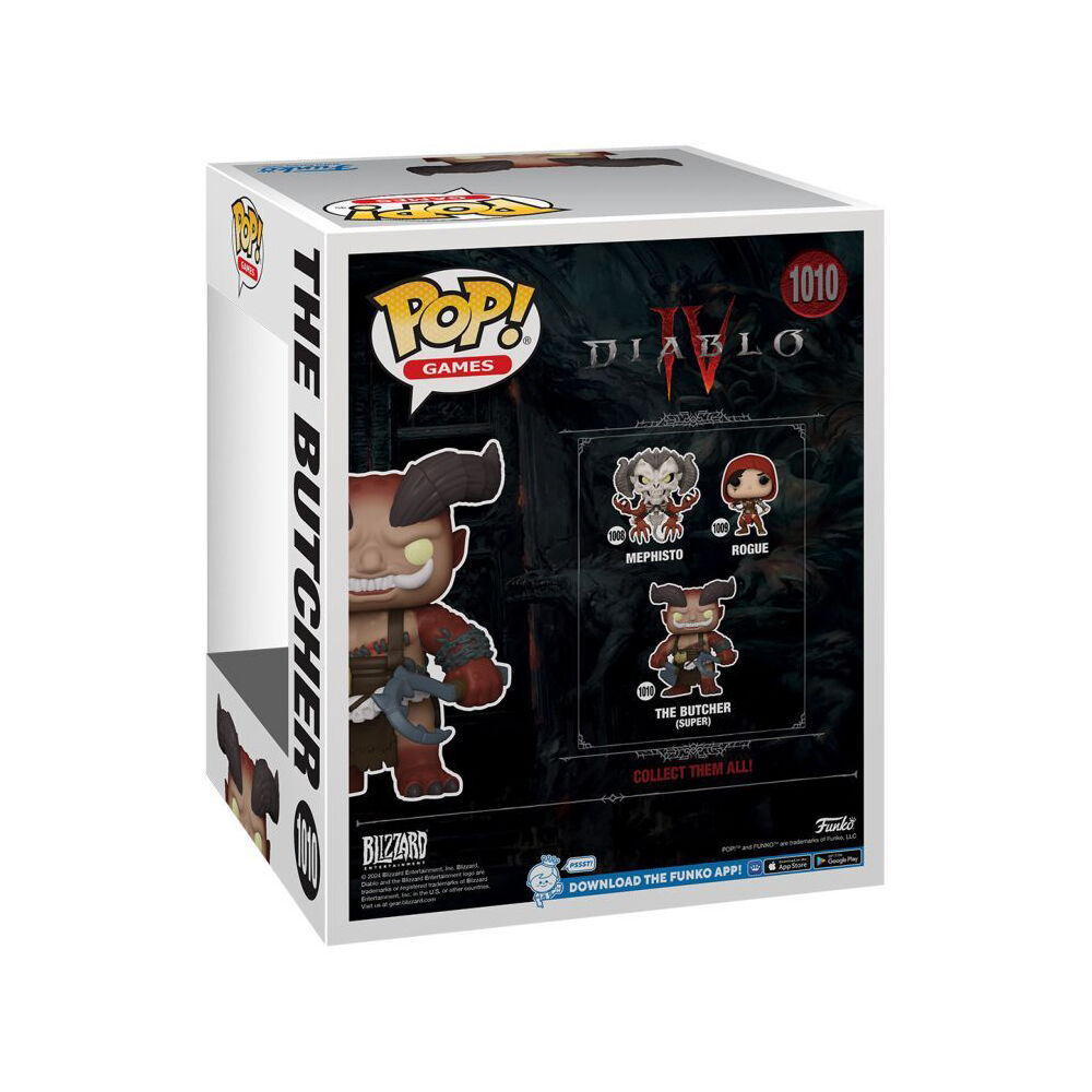 Diablo 4 The Butcher Pop Bobblehead Vinyl Figure 6in