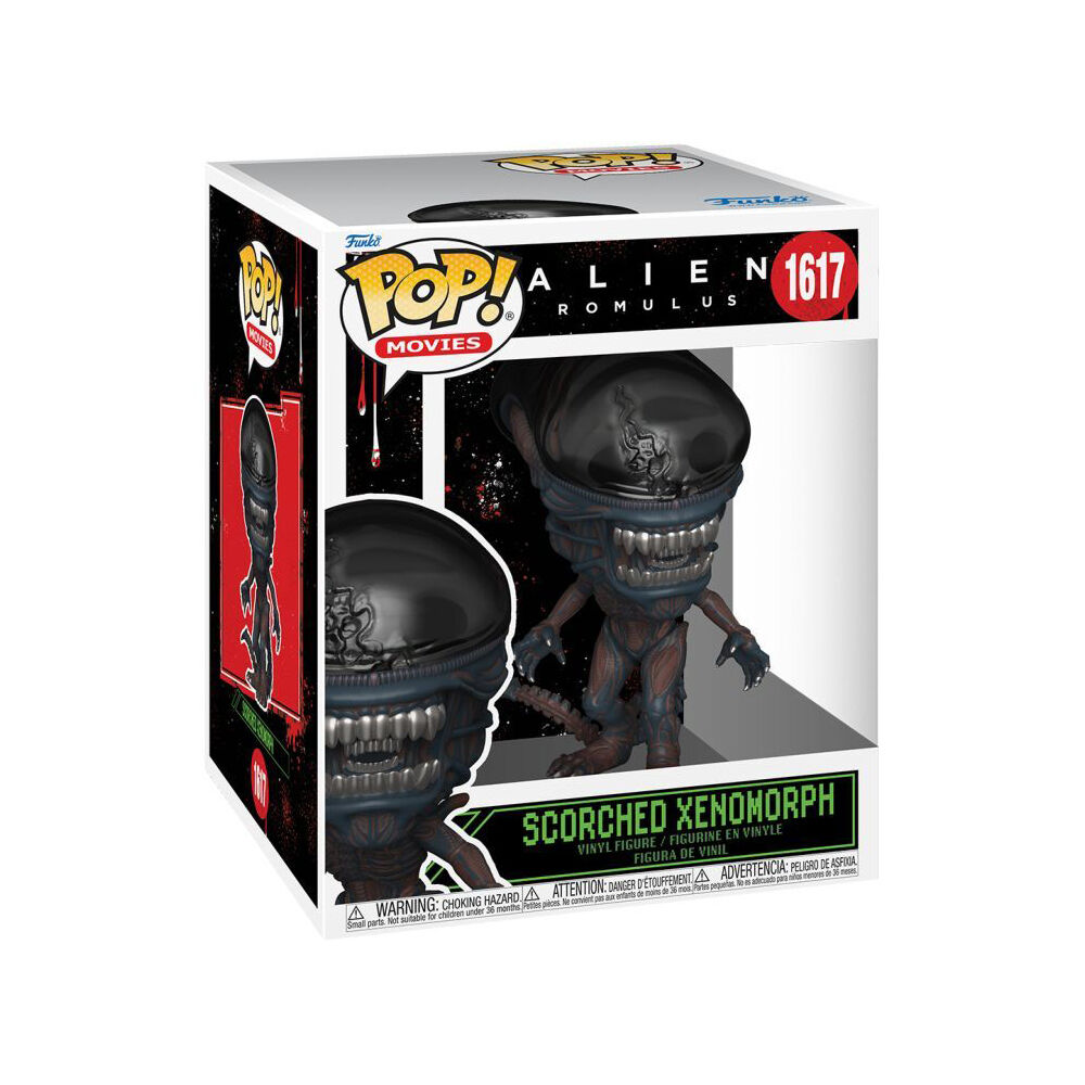 Alien Romulus Scorched Xenomorph Pop Sci-Fi Vinyl Figure 6in