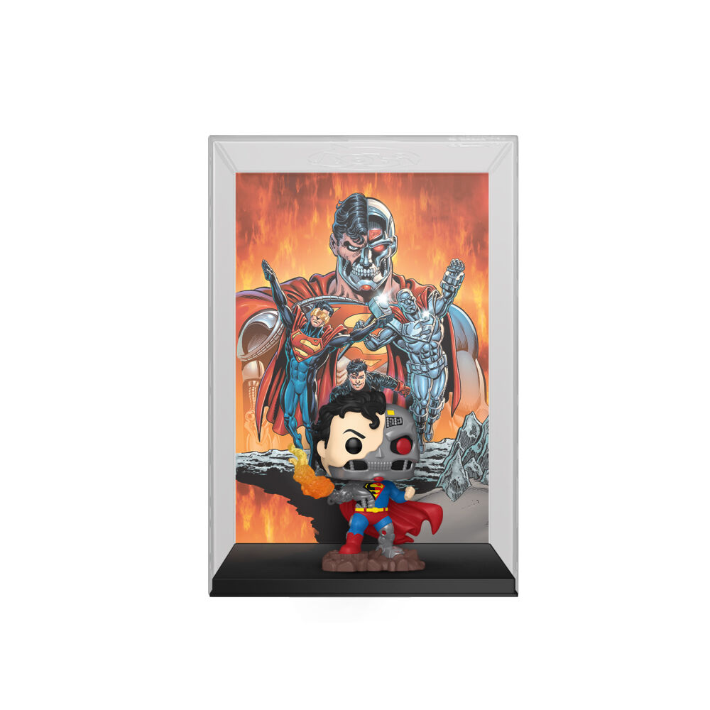 DC Comics Cyborg Superman Pop! Comic Cover Vinyl Figure 18x27.3cm