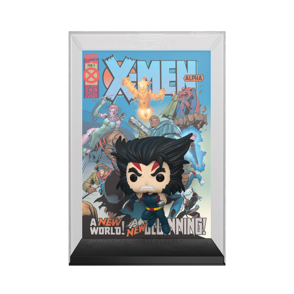 X-Men 4.9'' Weapon X Pop Comic Cover Kids Vinyl Figure Toy