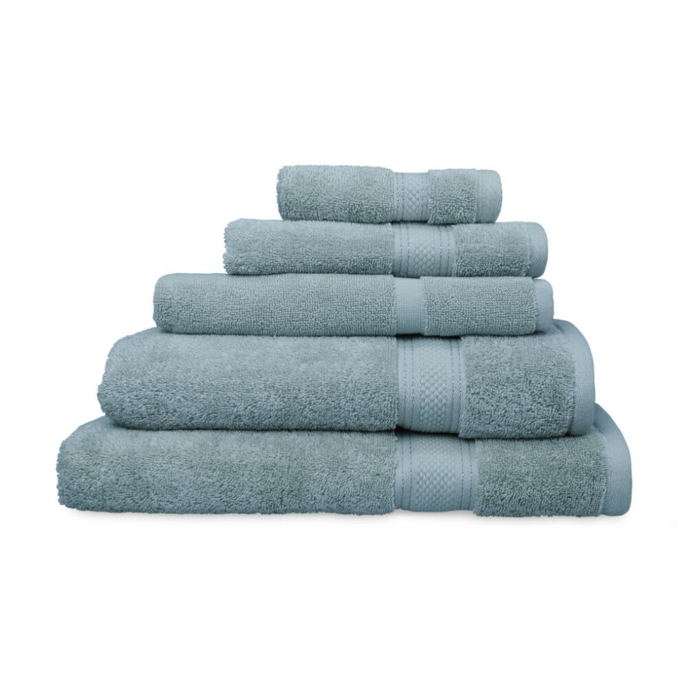 6x Ardor St Regis Collection 32x32cm Cotton Face Washer Towel Soft 600GSM Mist