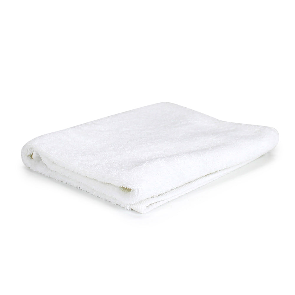 6PK Jason Commercial Premium Cotton Astor Face Washer 33x33cm White 600GSM