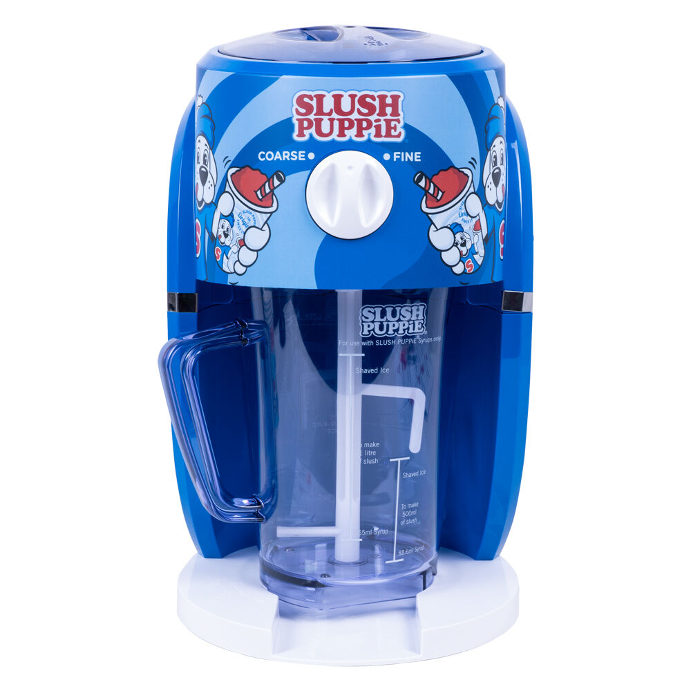 Slush Puppie Snow Cone/Slushie Maker & 4pc Fizz Creations Flavoured Syrups 180ml