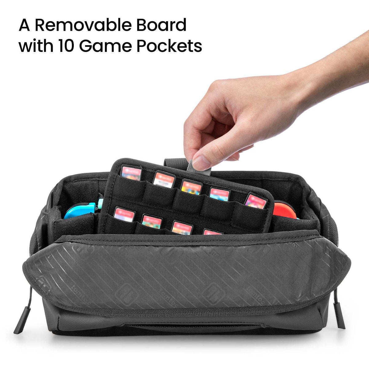 Tomtoc Arccos G42 Nintendo Switch Travel Bag - Black
