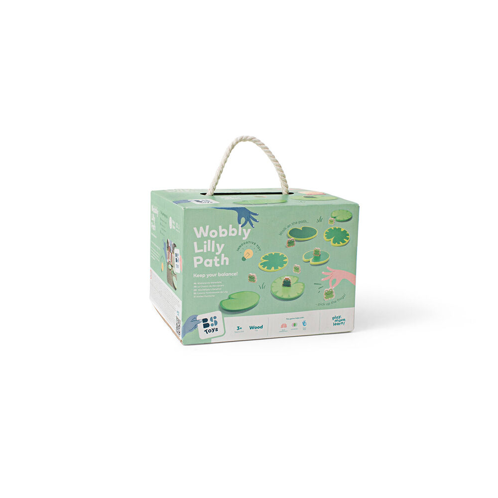 BS Toys Wood Wobbly Lilly Path Active Kids Active & Outdoor Toys 17x16cm 3y+