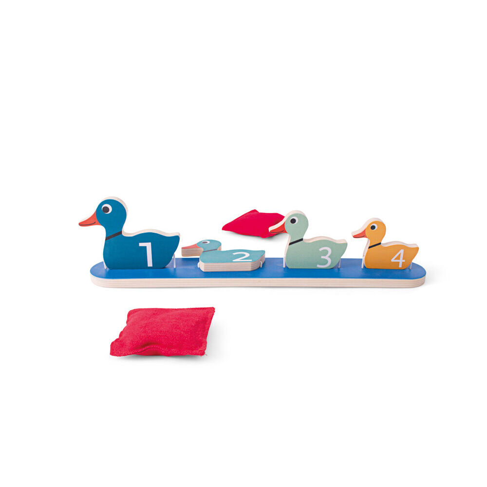 BS Toys Wood Ducks In A Row Active Kids Active & Outdoor Toys 40x10cm 3y+