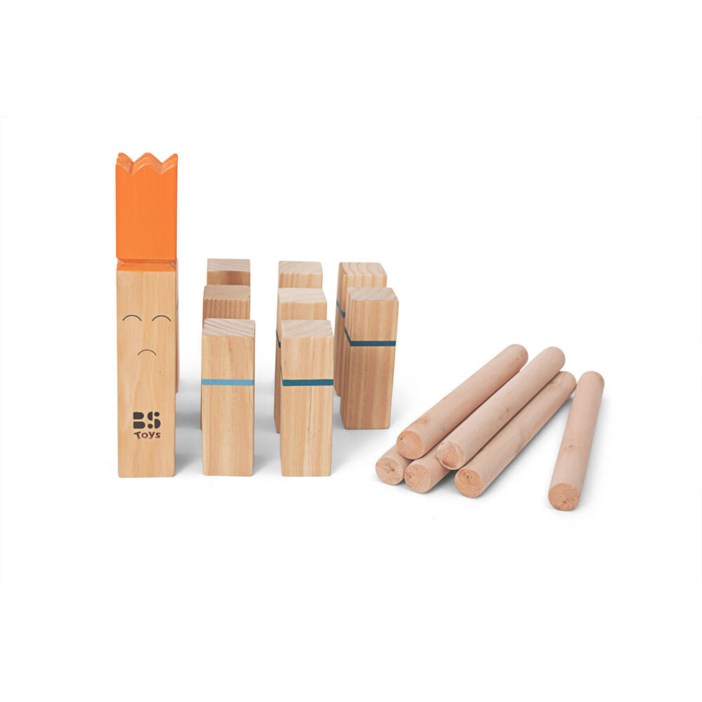 BS Toys Wood Kubb Active Kids Active & Outdoor Toys 24x4.5cm 8y+