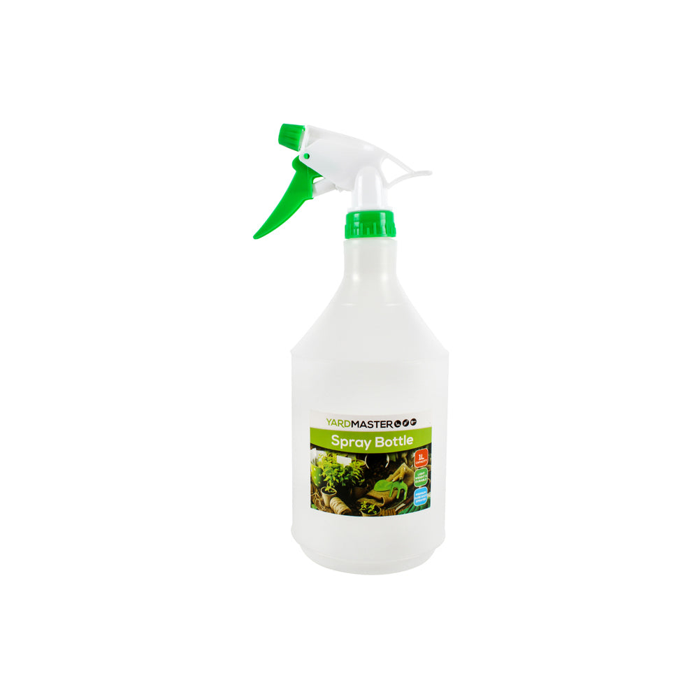 6PK Yard Master Spray Bottle 1L Premium Sure Shot Outdoor Camping Green/White