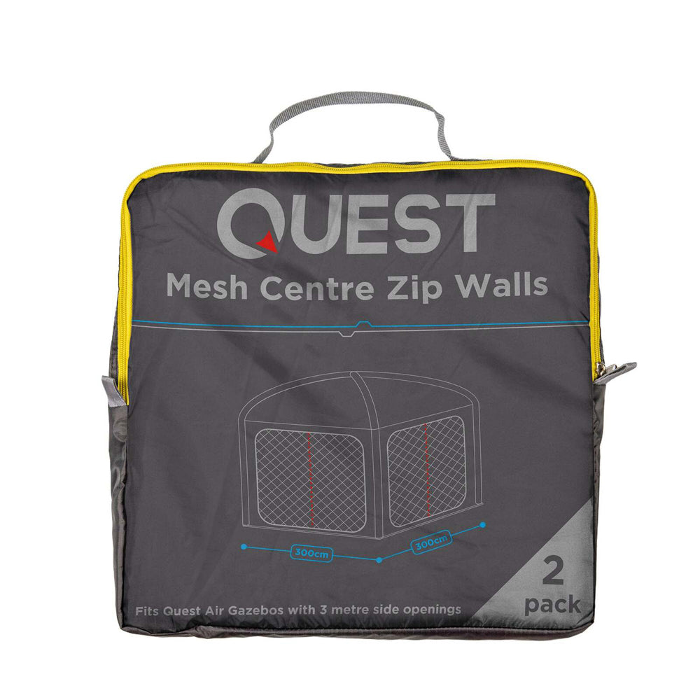 Quest Outdoors Air Gazebo 2.4 Mesh Wall Kit Sun/Wind Protection