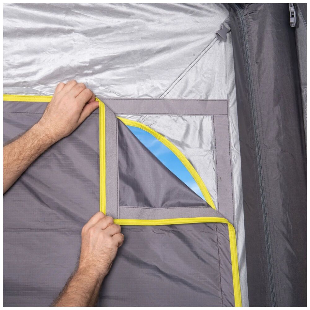 2PK Quest Outdoors Air Gazebo 3.0 Solid Wall Kit UV Resistant Waterproof w/Zip