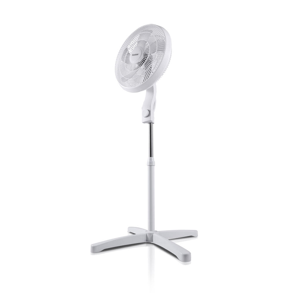 Goldair Easy Connect Pedestal Home Tilt Adjustable Fan 40cm - White
