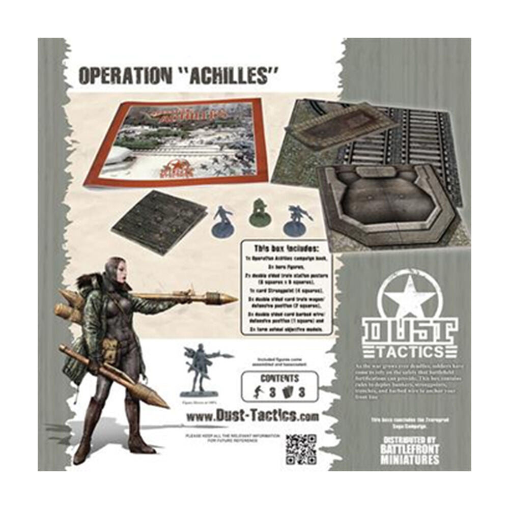Dust Operation Achilles Tactical Miniatures Expansion