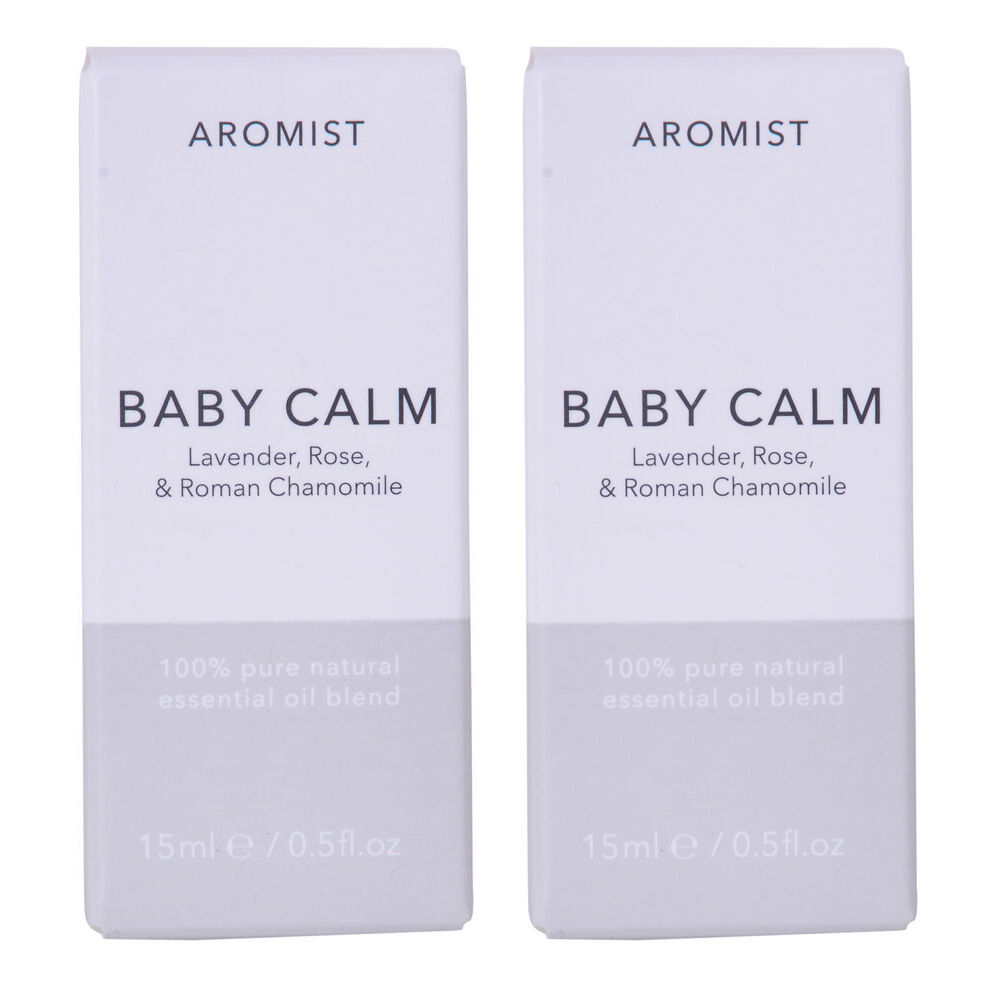 2PK Gibson Gifts Aromist Oil Aromatherapy 15ml - Baby Calm
