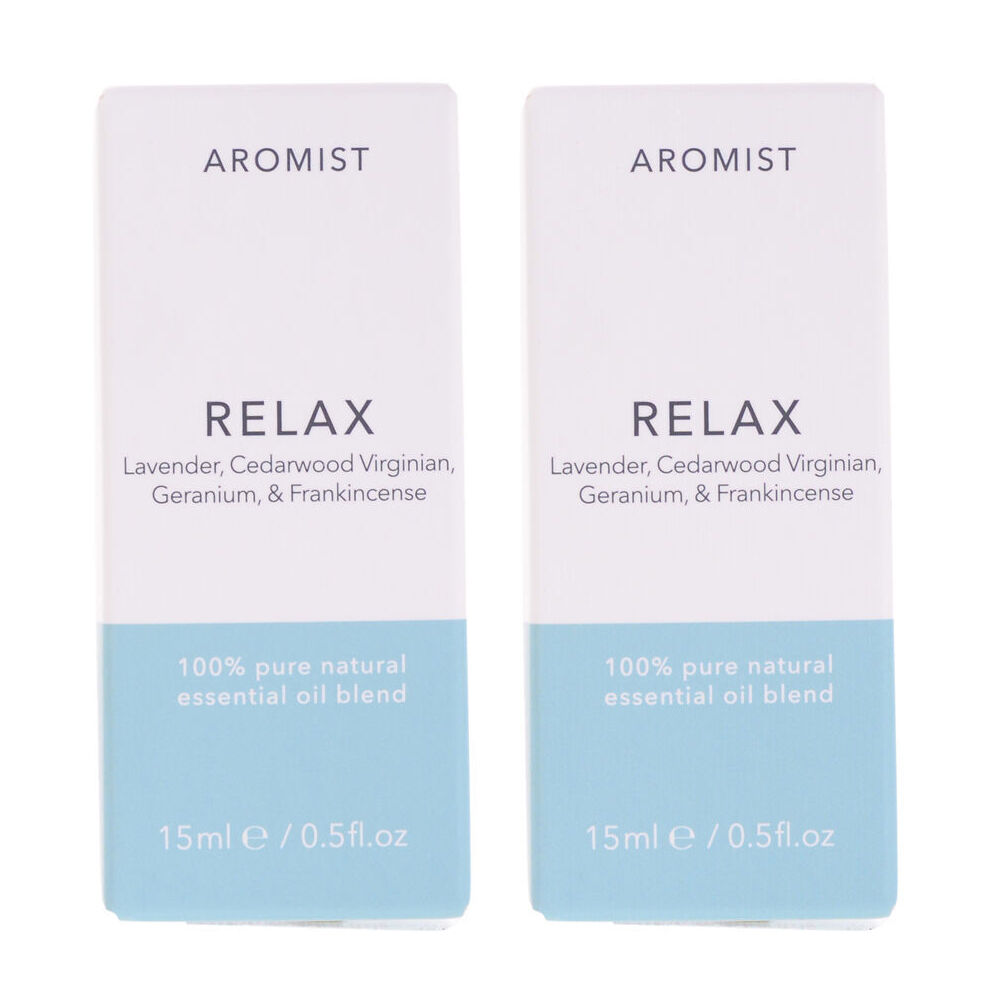 2PK Gibson Gifts Aromist Oil Aromatherapy 15ml - Relax