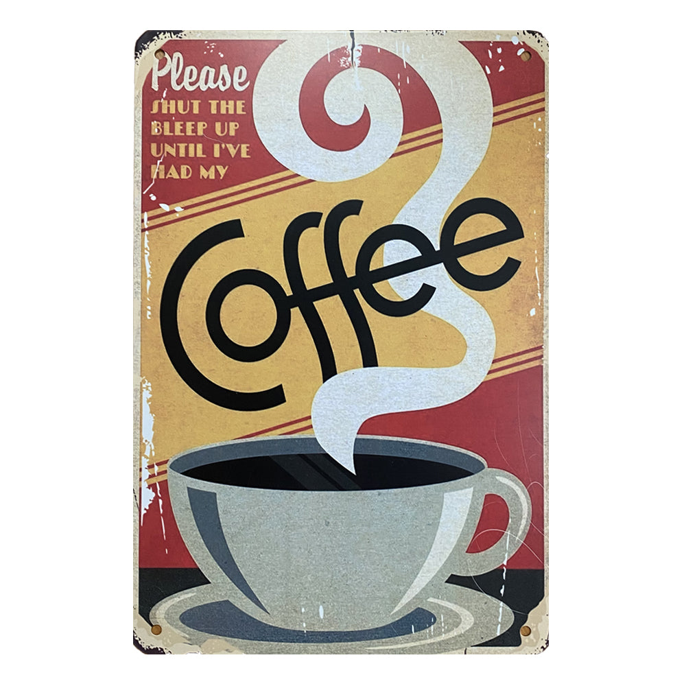 Metal Signs Assorted 20 x 30cm