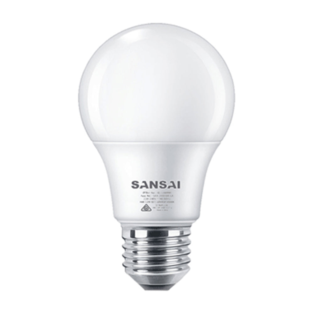 6PK Sansai LED Light Bulb A60 12W E27 Cool White