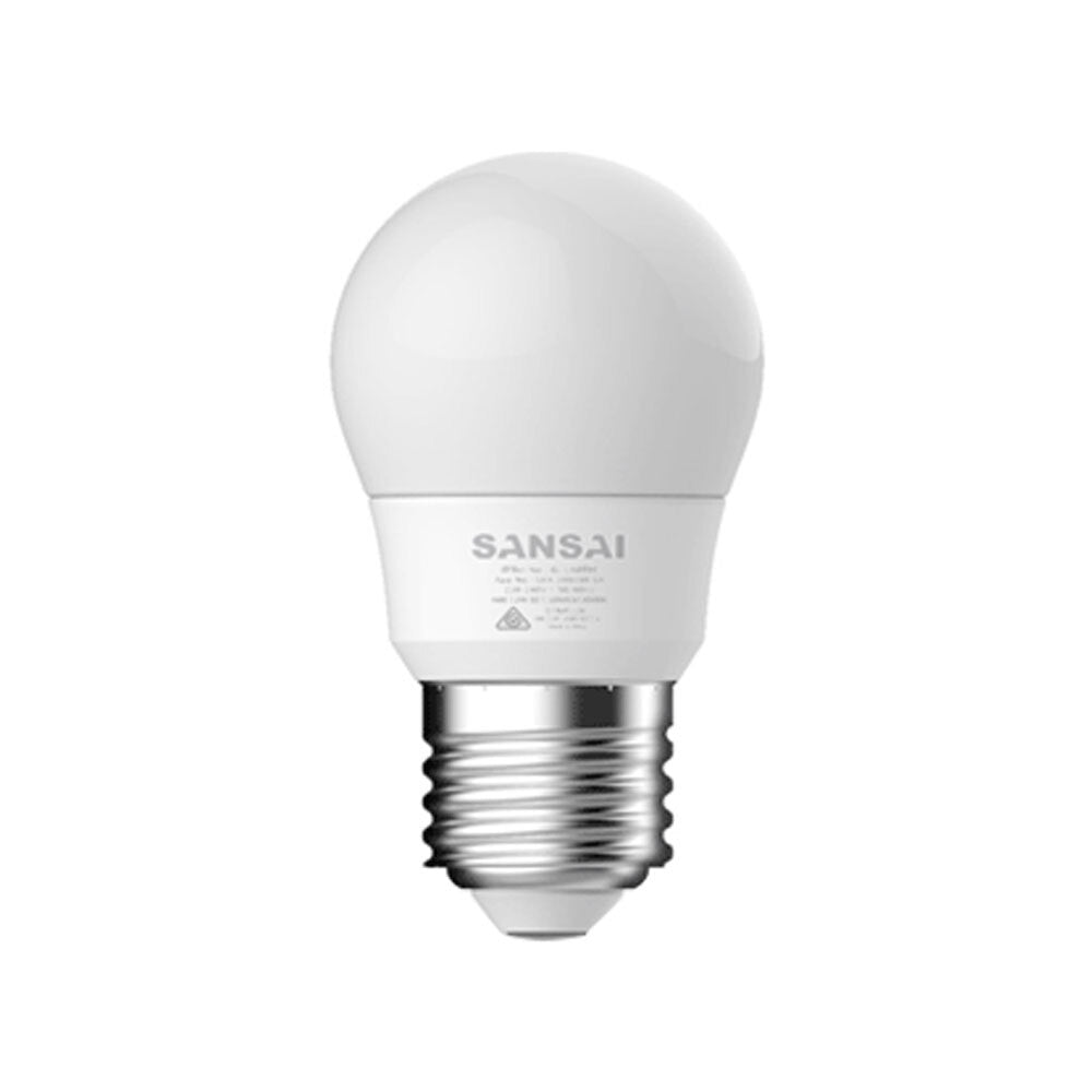 6PK Sansai LED Fancy Round Light Bulb G45 5W E27 Cool White