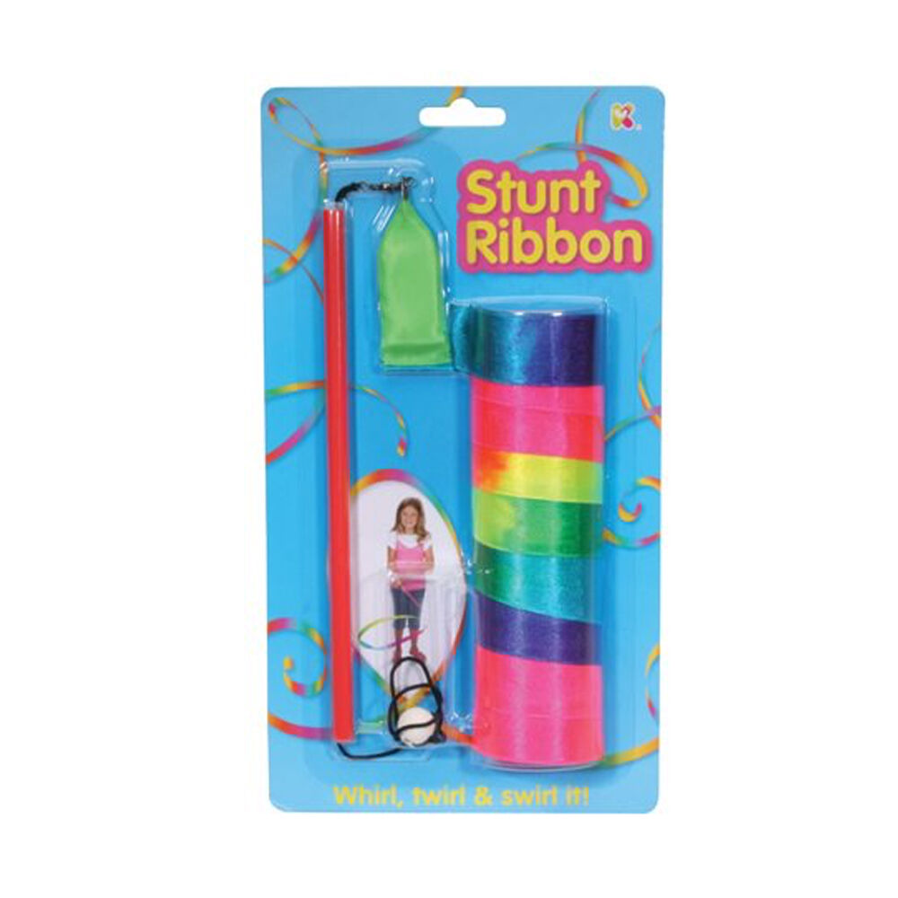 3PK Gliders & Outdoors Rainbow Stunt Streamer 28cm