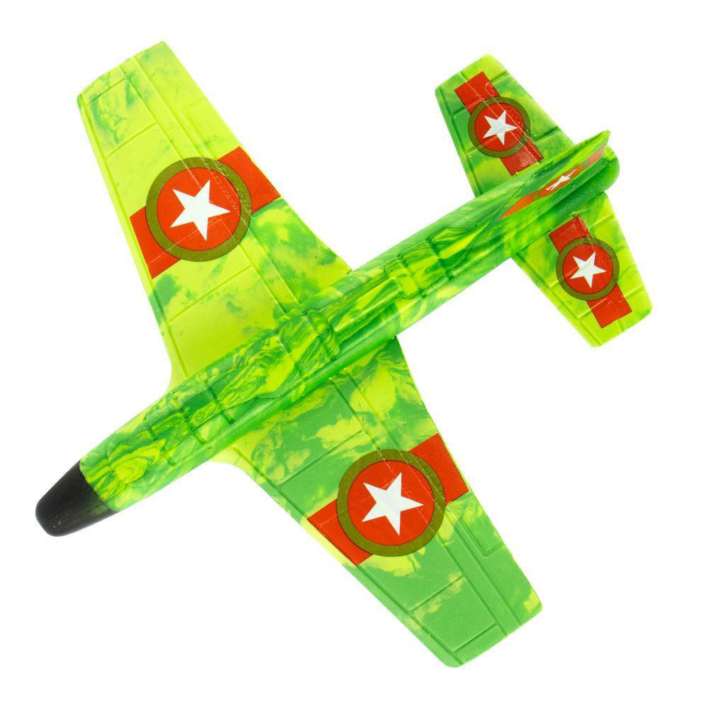 2PK Pocket Money 17.5cm Fun Foam Flyers Stunt Plane Toy - Assorted 3y+