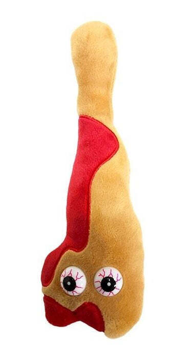 2PK Giant Microbes Hemorrhoids Soft Stuffed Plush Toy