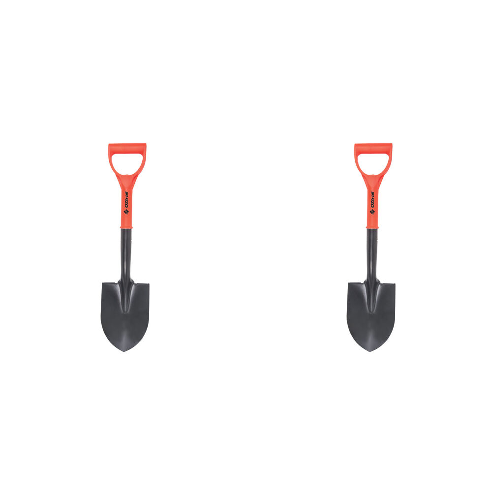2PK Elemental Jeep Durable Steel Blade Compact Shovel 65cm