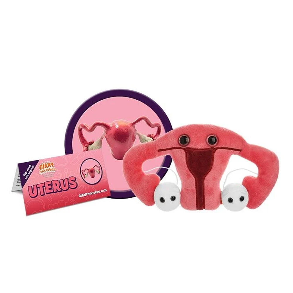 Giant Microbes Uterus Organ Educational Stuffed Soft Science Plush Toy