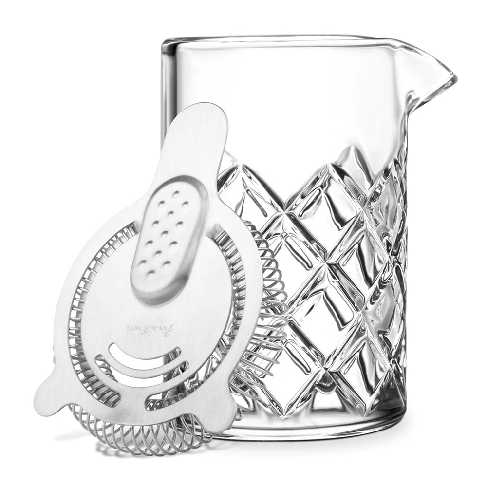 Final Touch Yarai 400ml Mixing Pitcher w/ Strainer - Clear