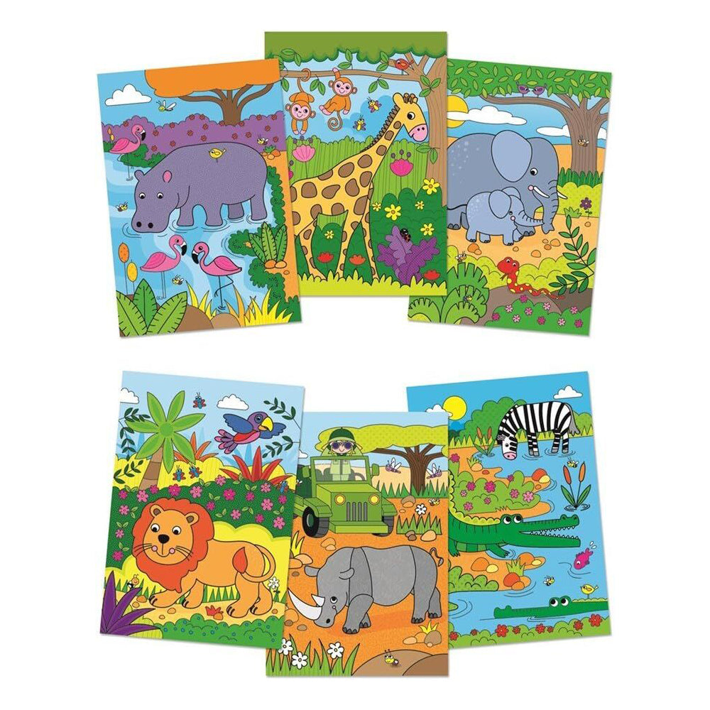 Galt Water Magic Safari Kids/Childrens Crafting Book 3y+