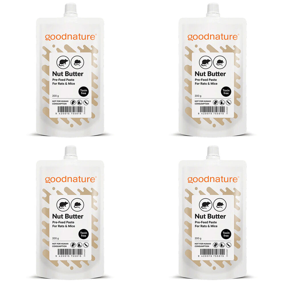 4PK Goodnature A24 Pre-Feed Lure Paste 200g - Nut Butter