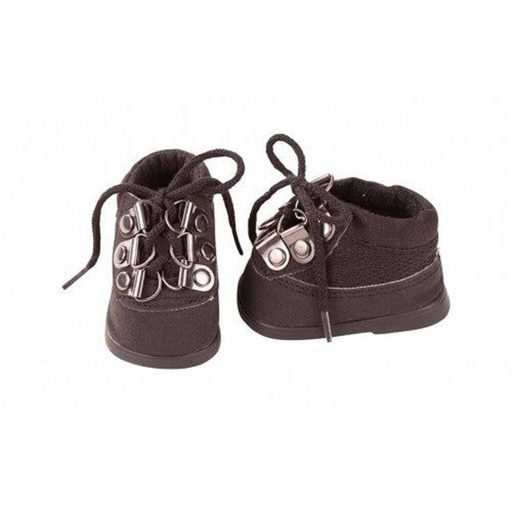 2PK Gotz Wardrobe Brown Walking Boots Pair Baby Girl Boy Doll Shoes 45-50cm