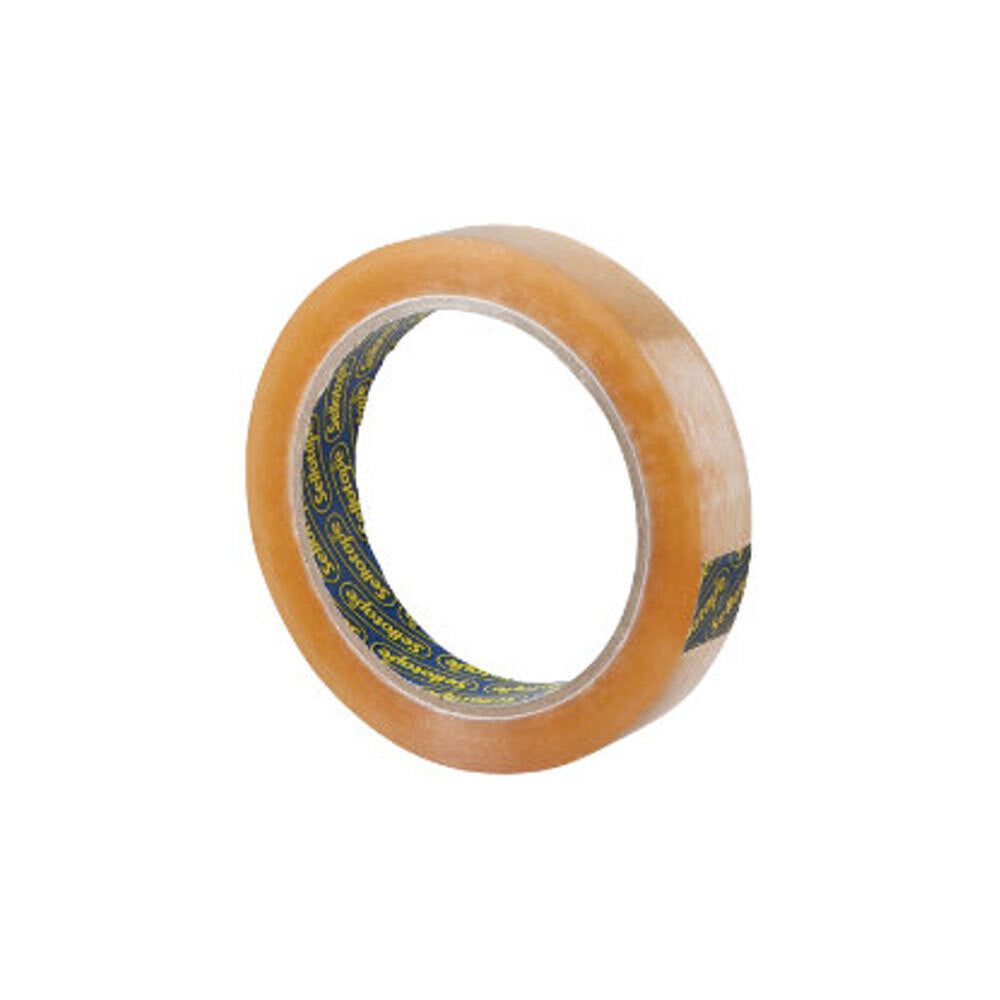 24x 6PK Gusspak Crystal Clear Sticky Cello Tape 24mm x 75m