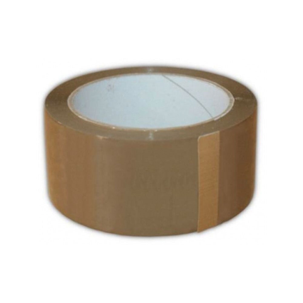 72pc Gusspak Packaging Tape Acrylic Premium Quality Brown 25um 48mm x 75m