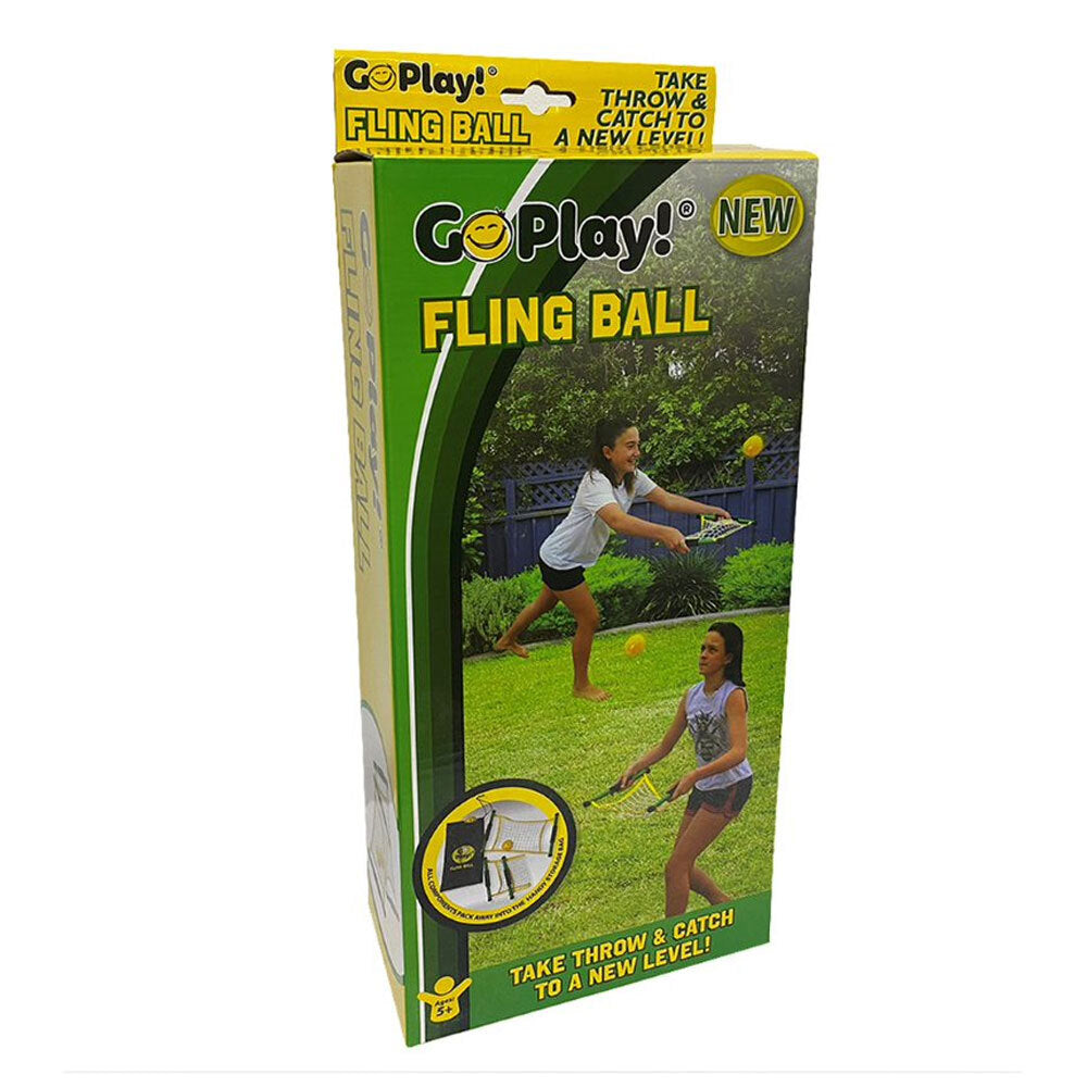 5pc Go Play Fling Ball/Nets/Carry Bag Kids Toy 5y+