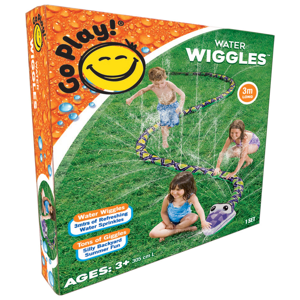 Go Play! Water Wiggles Inflatable Snake Spraying Action Toy Kids/Children 3Y+