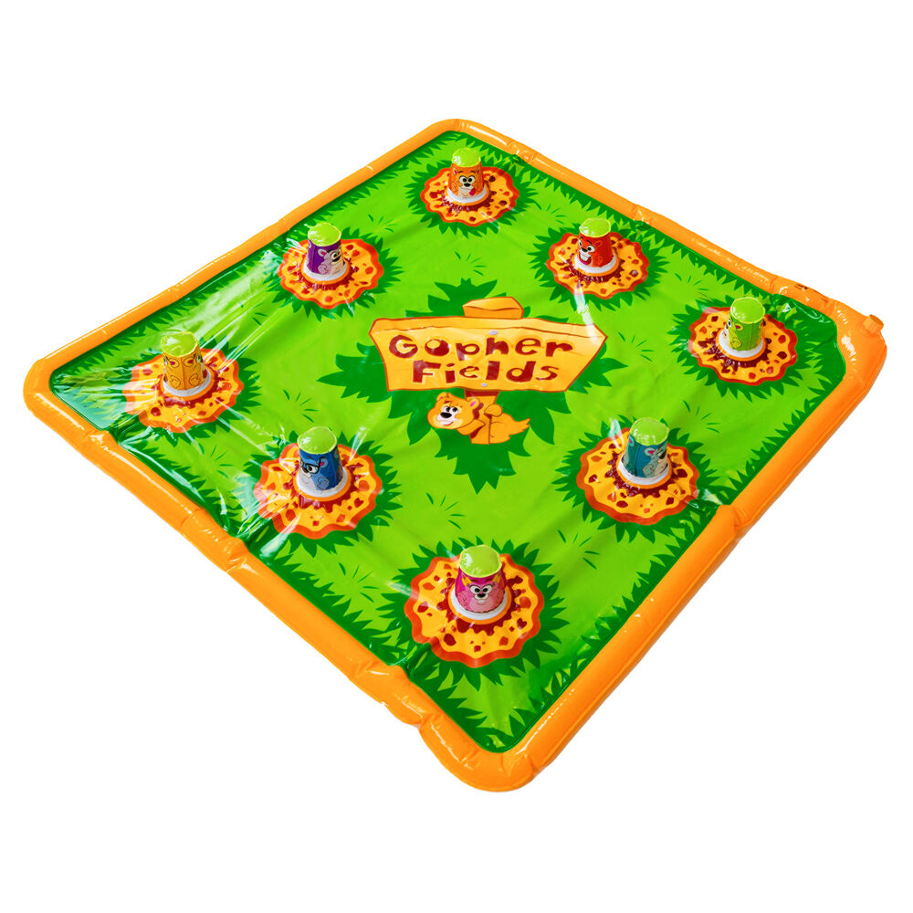 Go Play! Smash ‘N Splash Inflatable Gopher Field w/ Play Mat Kids/Children 3Y+