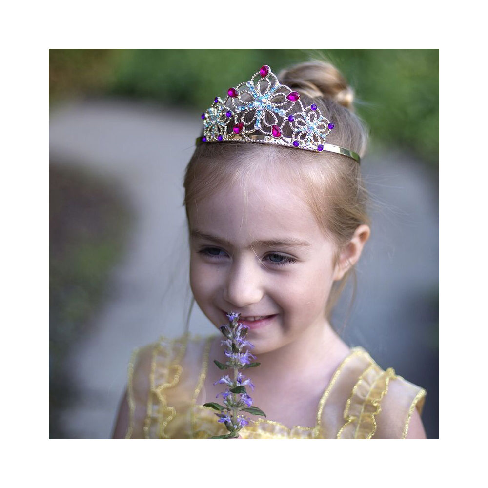 Great Pretenders Bejewelled Tiara Kids Headpiece Hair Accessories 3y+ Gold