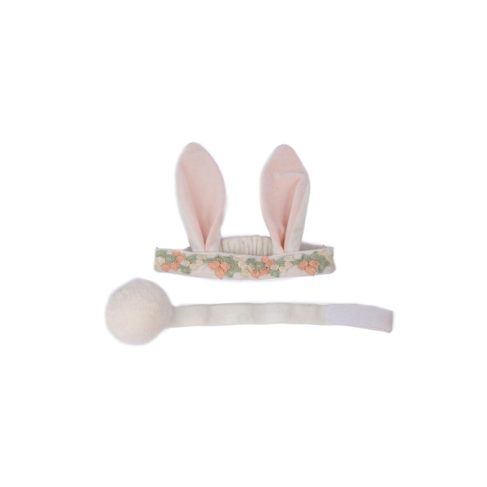Great Pretenders Hippity Hop Bunny Ears & Tail Kids Costume Accessory Set 3y+
