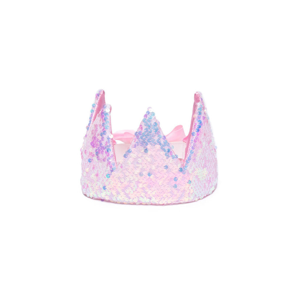 2PK Great Pretenders Precious Ombre Sequin Crown Head Accessory 3y+