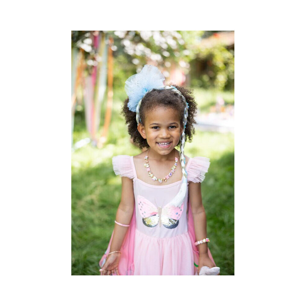 Great Pretenders Sequins Secret Butterfly Twirl Dress w/ Wings Size 5-6 5y+