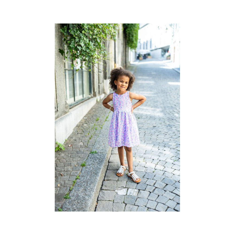Great Pretenders Party Sequins Dress Size 5-6 Purple 5y+