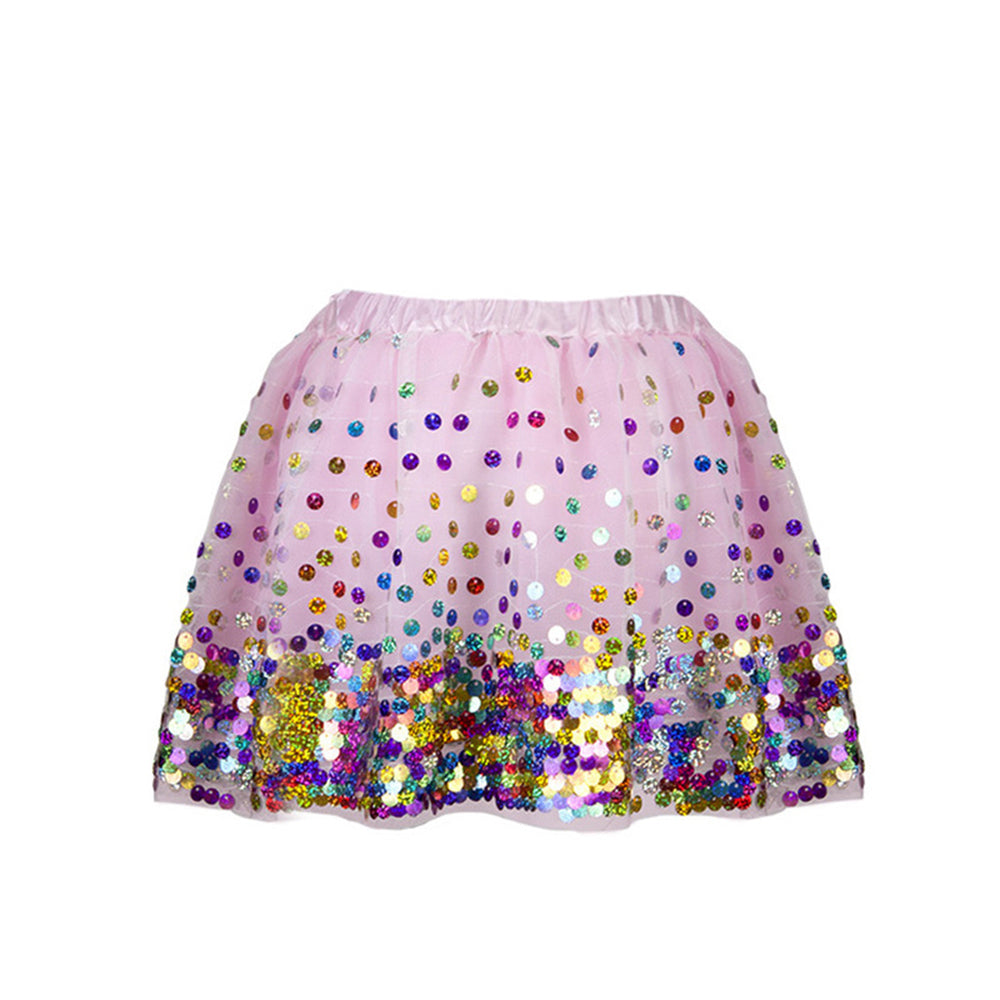 Great Pretenders Size 4-6 Party Fun Sequin Skirt Kids 3y+
