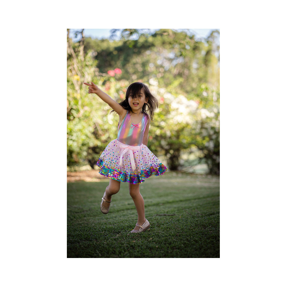 Great Pretenders Size 4-6 Party Fun Sequin Skirt Kids 3y+
