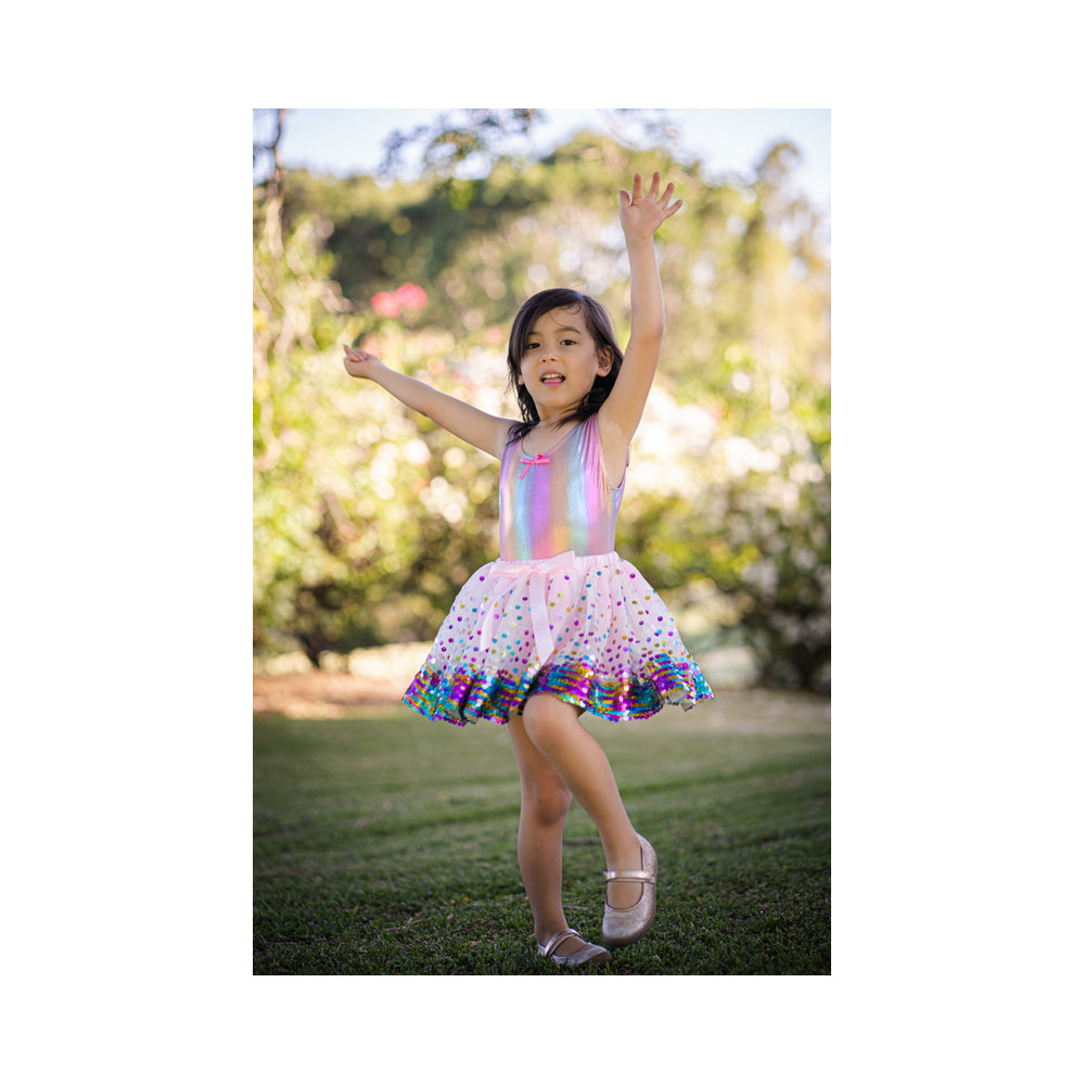Great Pretenders Size 4-6 Party Fun Sequin Skirt Kids 3y+